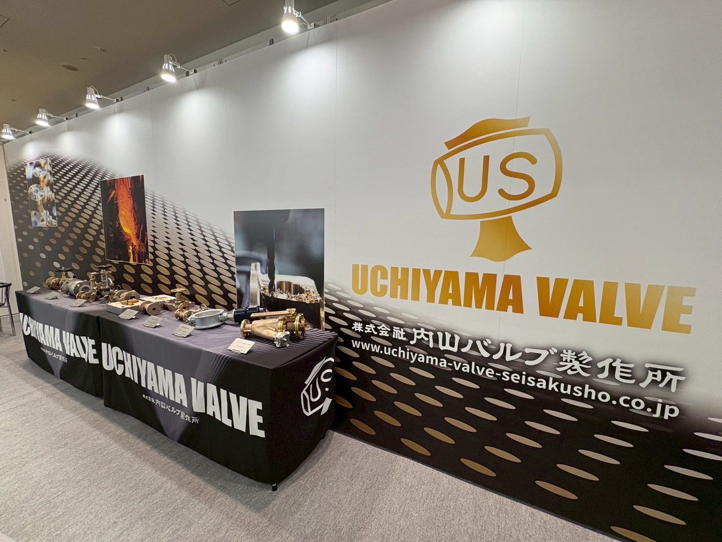 SEA JAPAN 2026内山バルブ製作所出展ブース風景２
