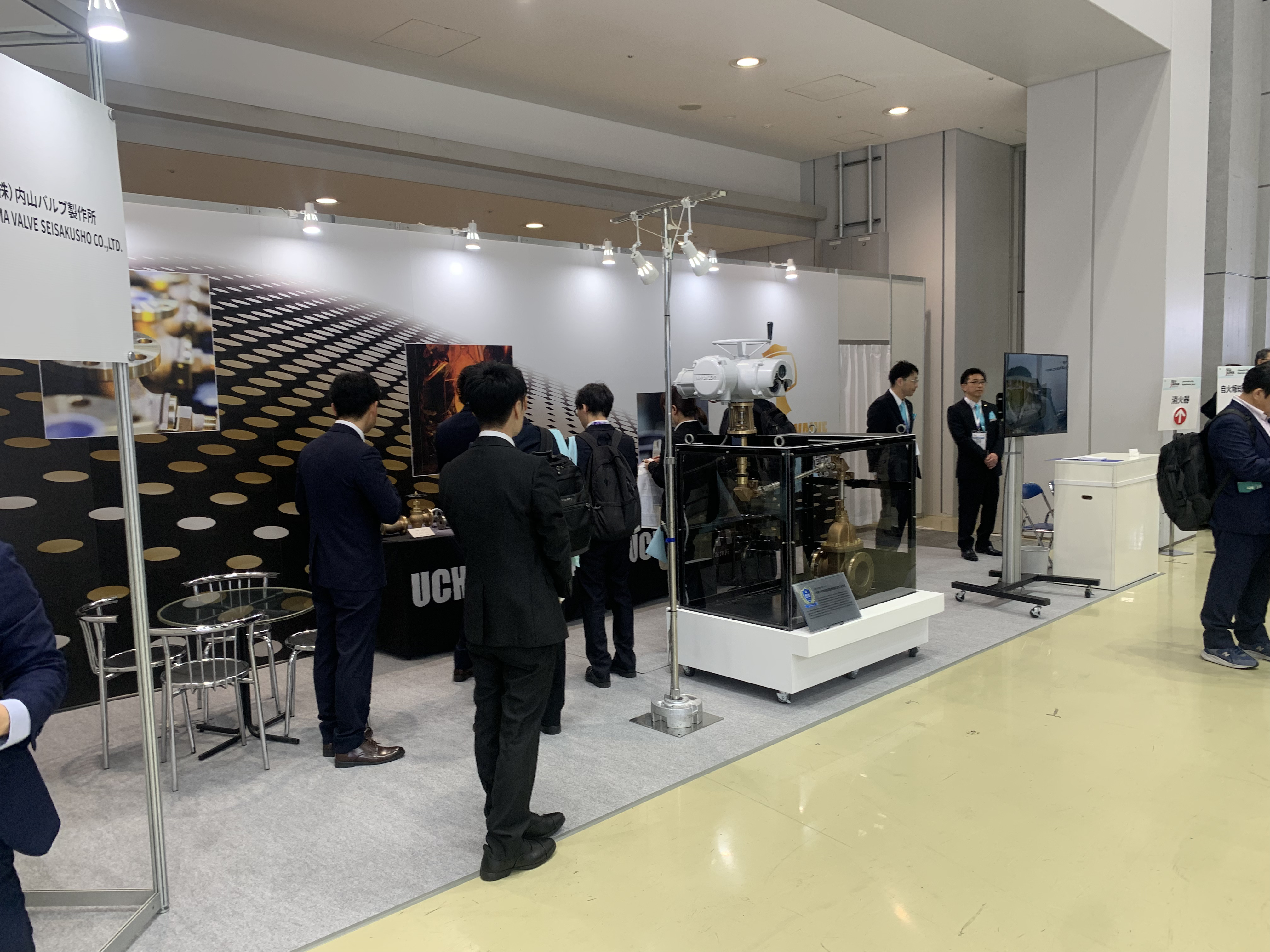 SEA JAPAN 2026内山バルブ製作所出展ブース風景３