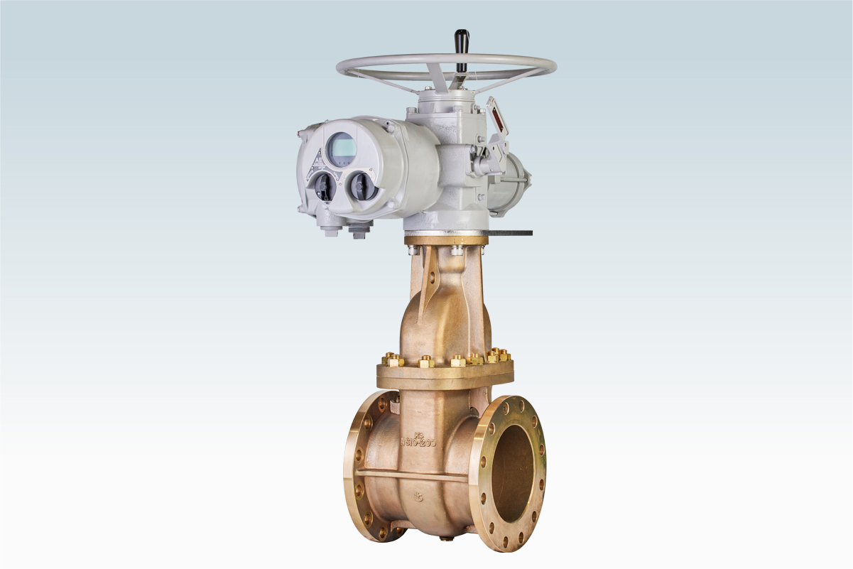 電動駆動仕切弁